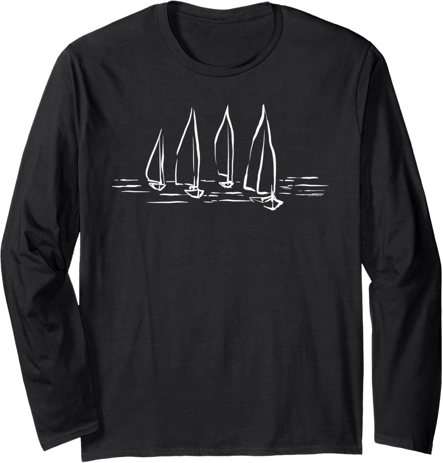 Sailboats Nautical Design Boating Boats Outdoorsman Long Sleeve