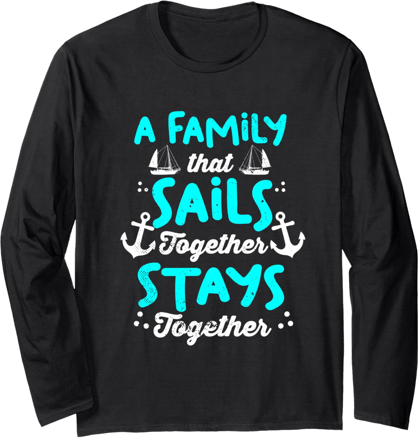 Family Matching Sailing Boat Trip Sailboat Sailor Long