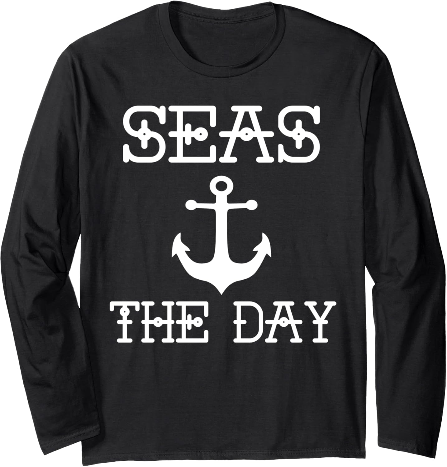 Seas Day Maritime Sailing Boating Captain Long Sleeve