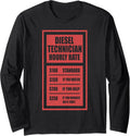 Diesel Technician Hourly Rate T Diesel Technician Long