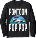 Pontoon Boat Owner Pop Grandpa Grandfather Boating