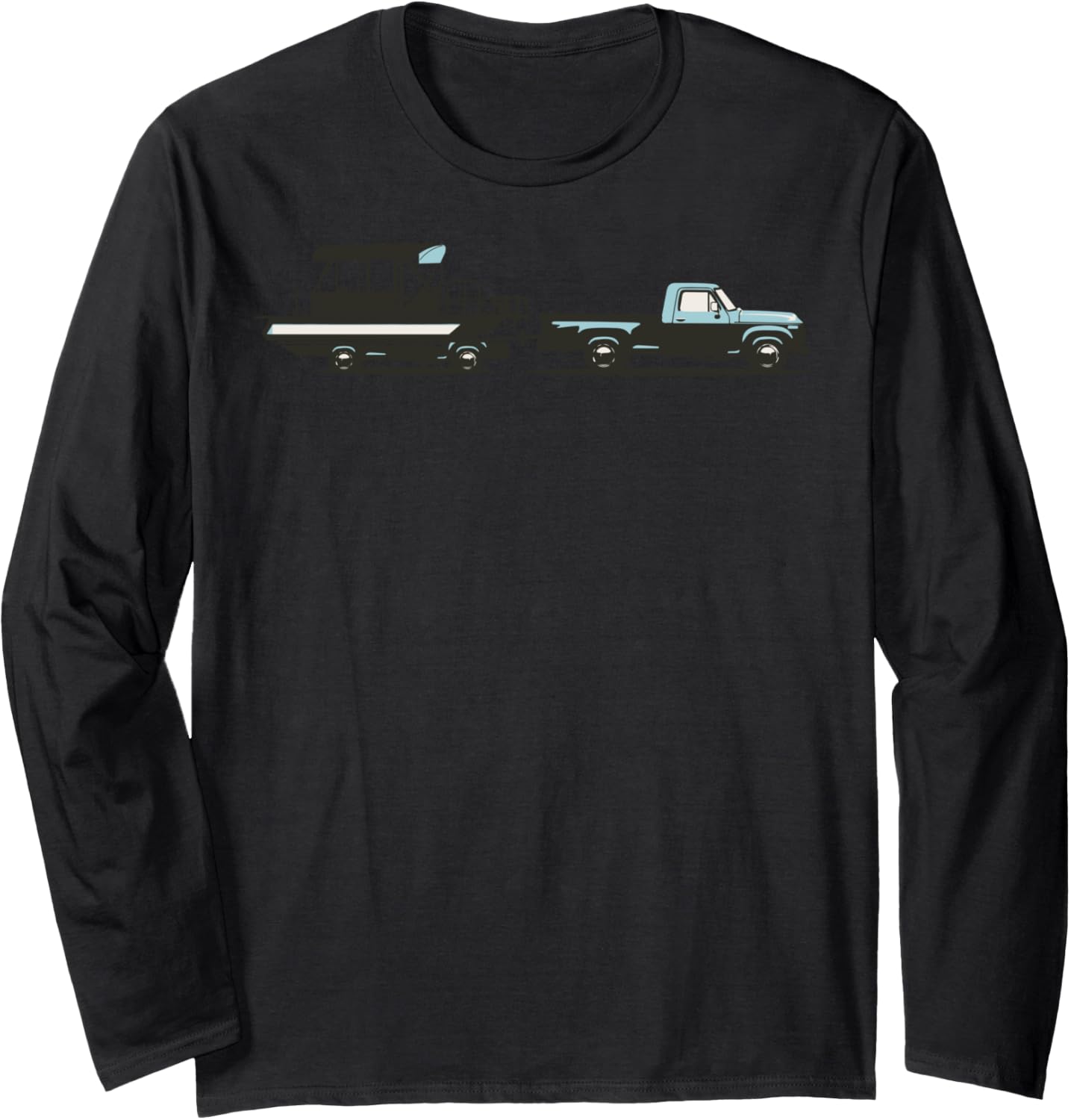 Vintage Pickup Boat Long Sleeve