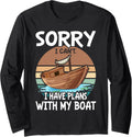 Funny Boating I Have Plans My Boat Lake