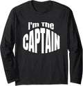I M Captain Fun Boating Long Sleeve