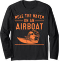 Funny Airboat Captain Cute River Driver Boating Men
