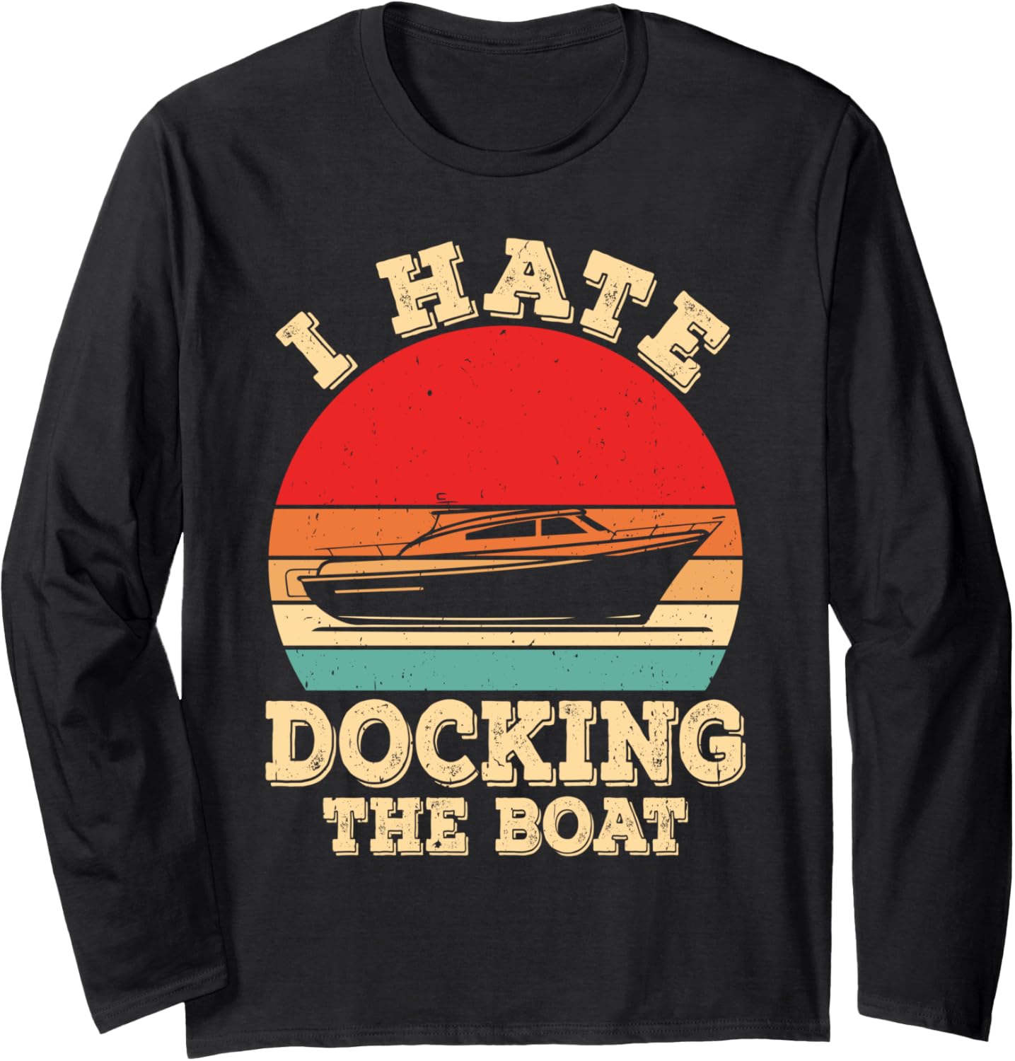 Boating Docking Boat Captain Long Sleeve
