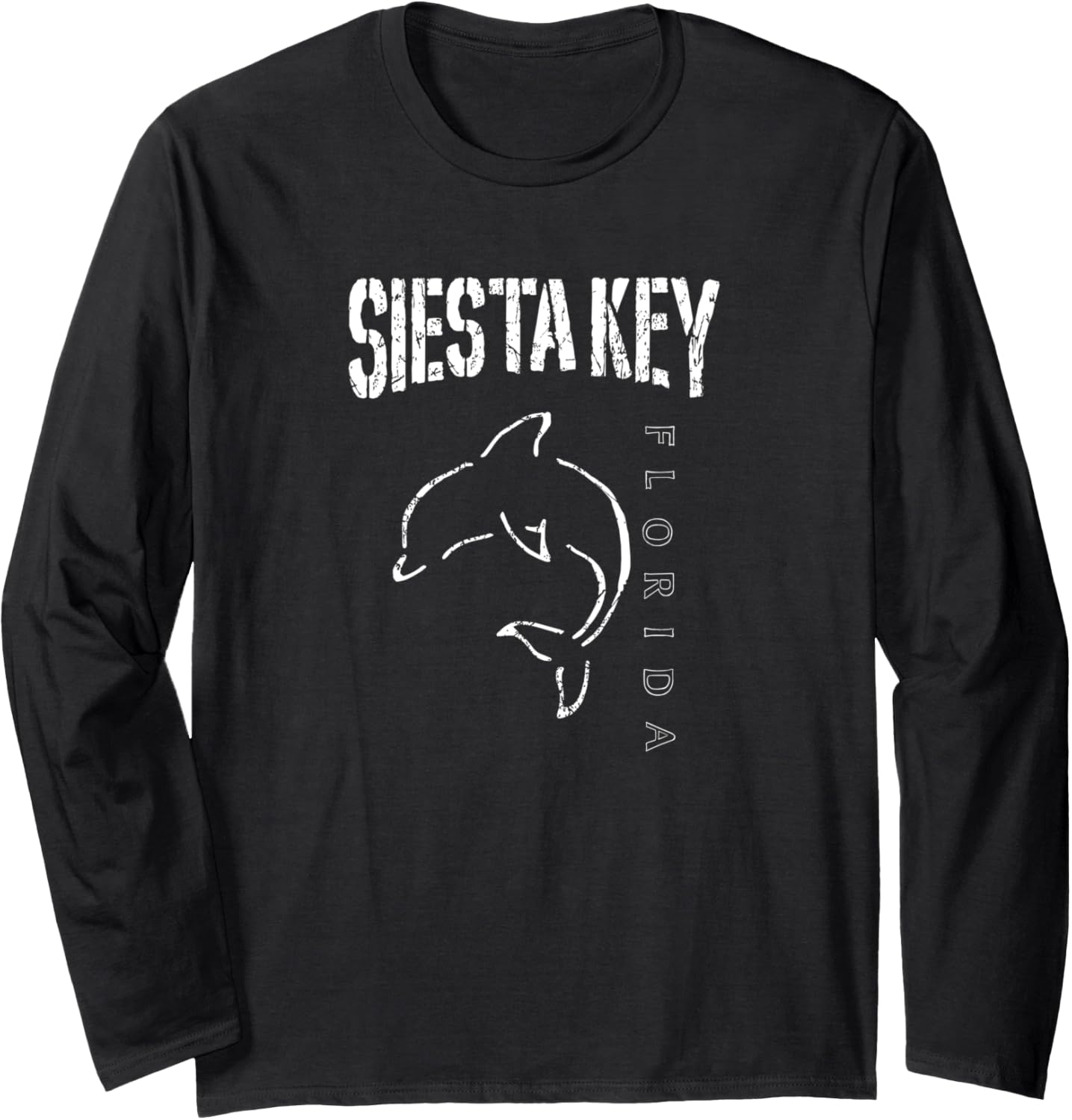 Siesta Key Florida Souvenir Beach Dolphin Vacation Boat
