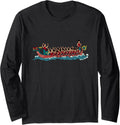 Drawing Of Dragon Boat Long Sleeve