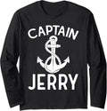 Captain Jerry Yacht Boating Anchor Ship Boat Long