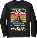 Retro Sailor Boat Captain Sailboat Vintage Sailing Long