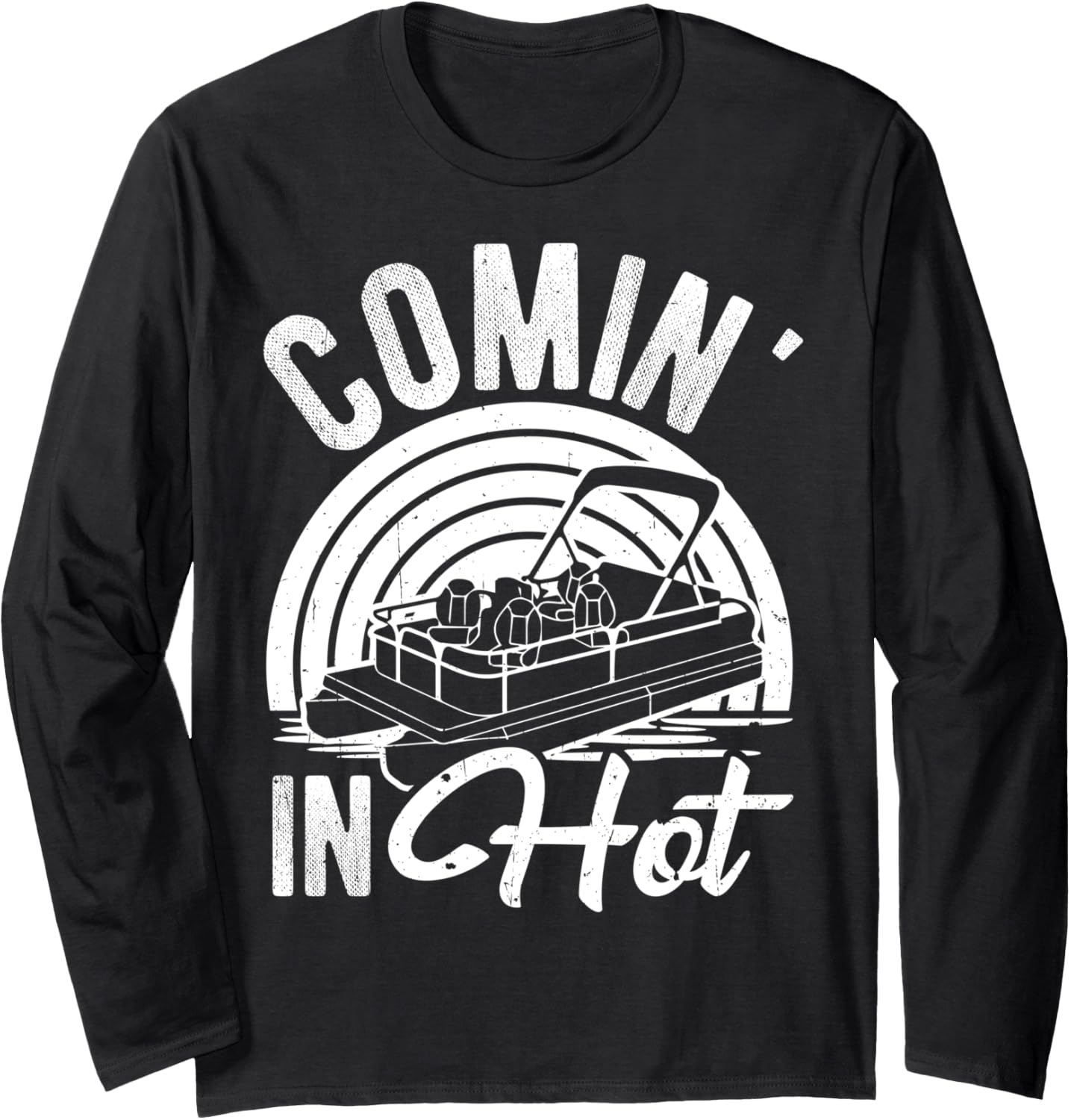 Comin In Hot Speedboat Sunset Boating Enthusiast Boat