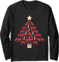 Guns Christmas Tree Xmas Gun Lover Long Sleeve