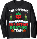 Xmas Boating Team Funny Boating Boat Lover Christmas