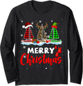 Merry Christmas Elf Reindeer Santa Plaid Leopard Sailboat