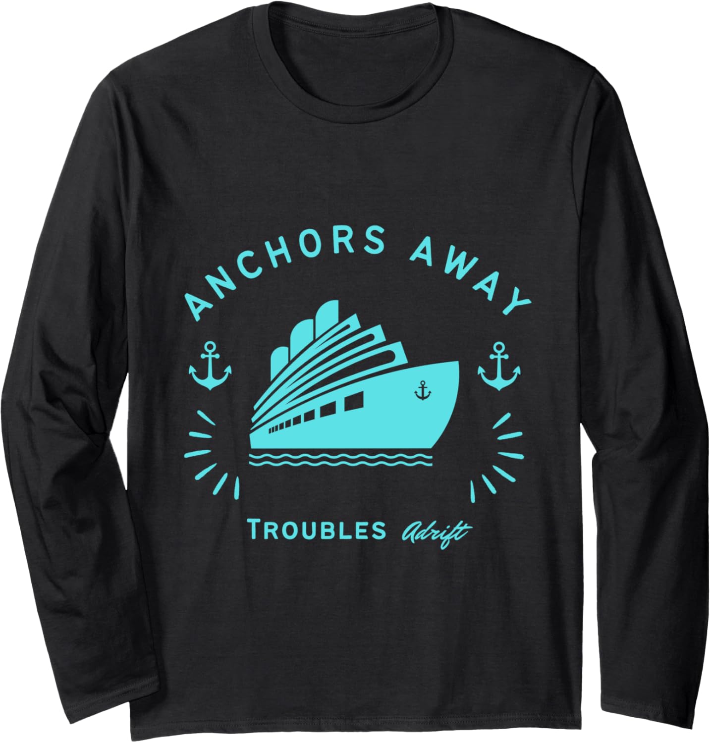 Sailboat Boat Cruising Beach Adventure Long Sleeve