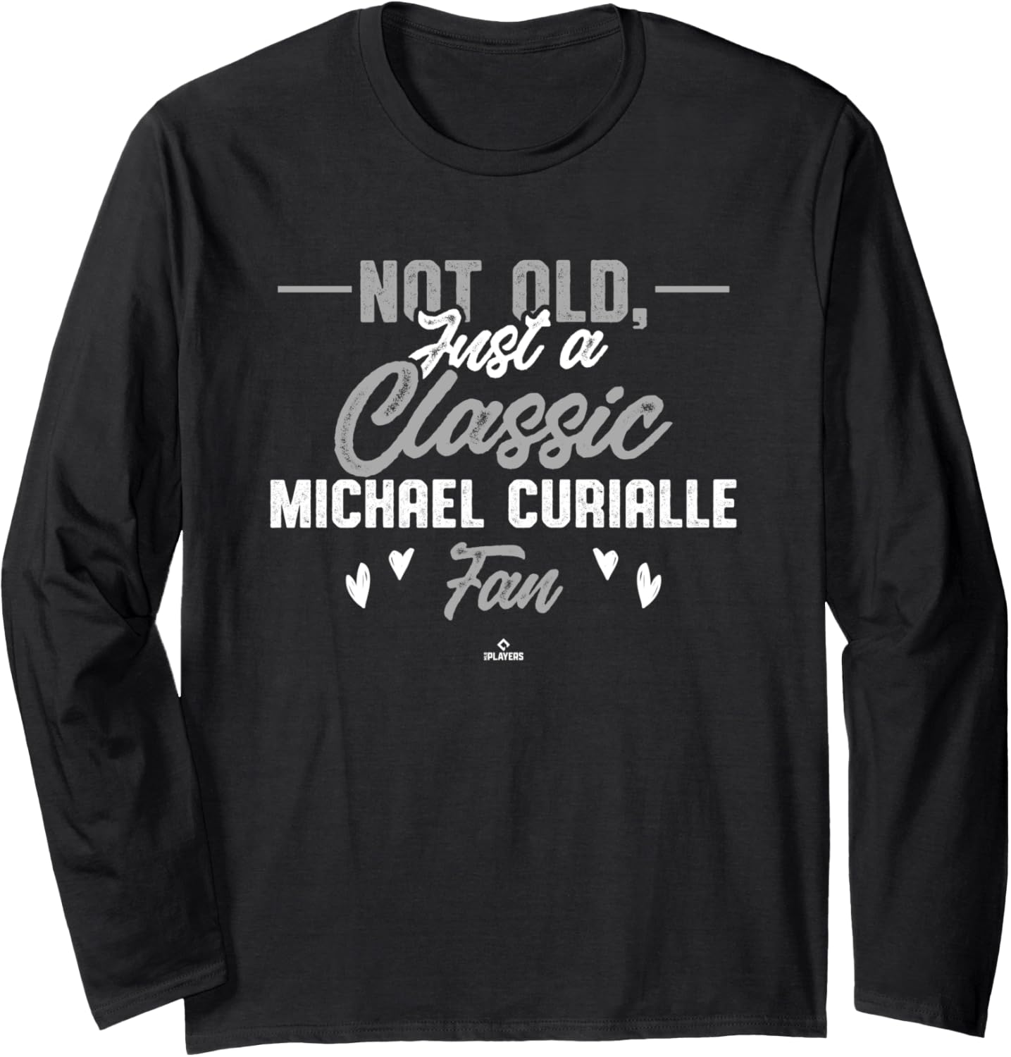 Classic Fan Michael Curialle Prospect Baseball Fan Gear Long Sleeve