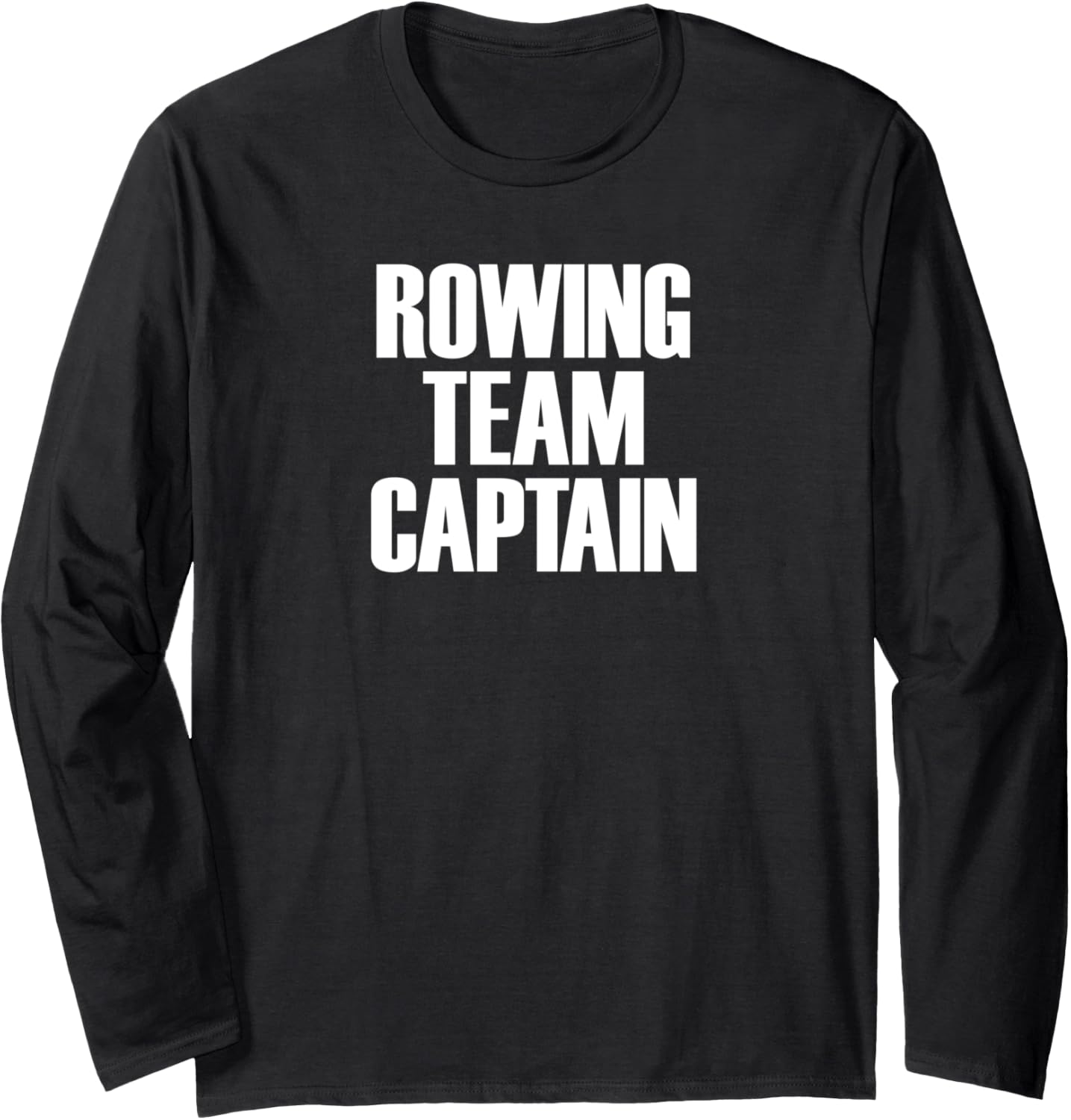 Rowing Team Captain Boating Long Sleeve