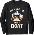 Boat Coffee Sailors Captains Sailors Long Sleeve