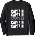 Captain Boat Owner Novelty Long Sleeve