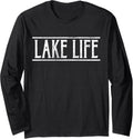 Lake Boat Boating Fishing Outdoor Long Sleeve