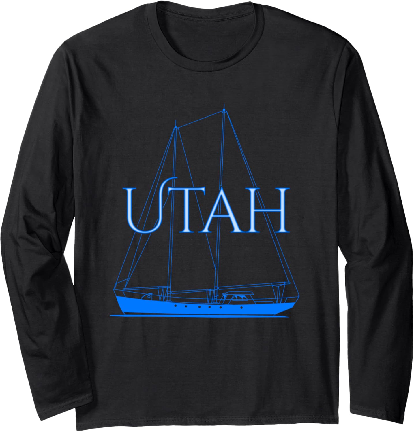 Utah Nautical Sailing Boating Long Sleeve
