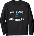 My Boat My Rules Funny Boat Pontoon Sailor