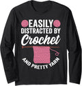 Easily Distracted By Crochet And Pretty Yarn Crocheting Long Sleeve