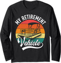 Pontoon My Retirement Vehicle Funny Sailing Sailboat Boating