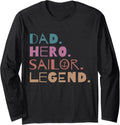 Dad Hero Sailor Legend Sailing Sail Boat Funny