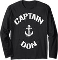 Sailing Boat Captain Don Personalized Boating Name Long