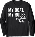 My Boat My Rules Captain Andy Personalized Boating