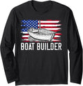 American Craftsmen Us Boat Builder Long Sleeve