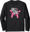 Girls Just Want To Have Guns Pink Camo Shooting Sports Long Sleeve