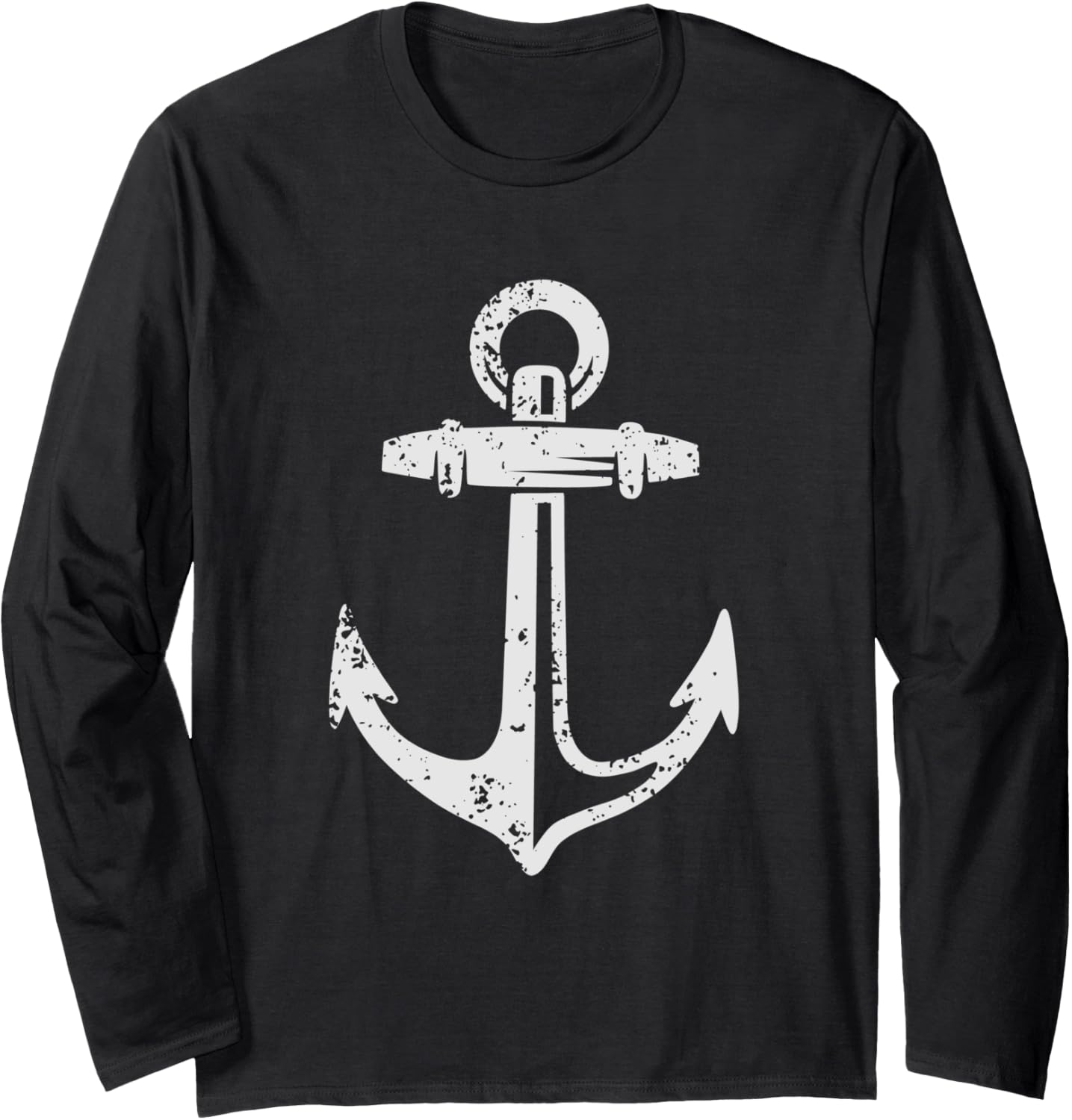 Vintage Nautical Boat Anchor Long Sleeve