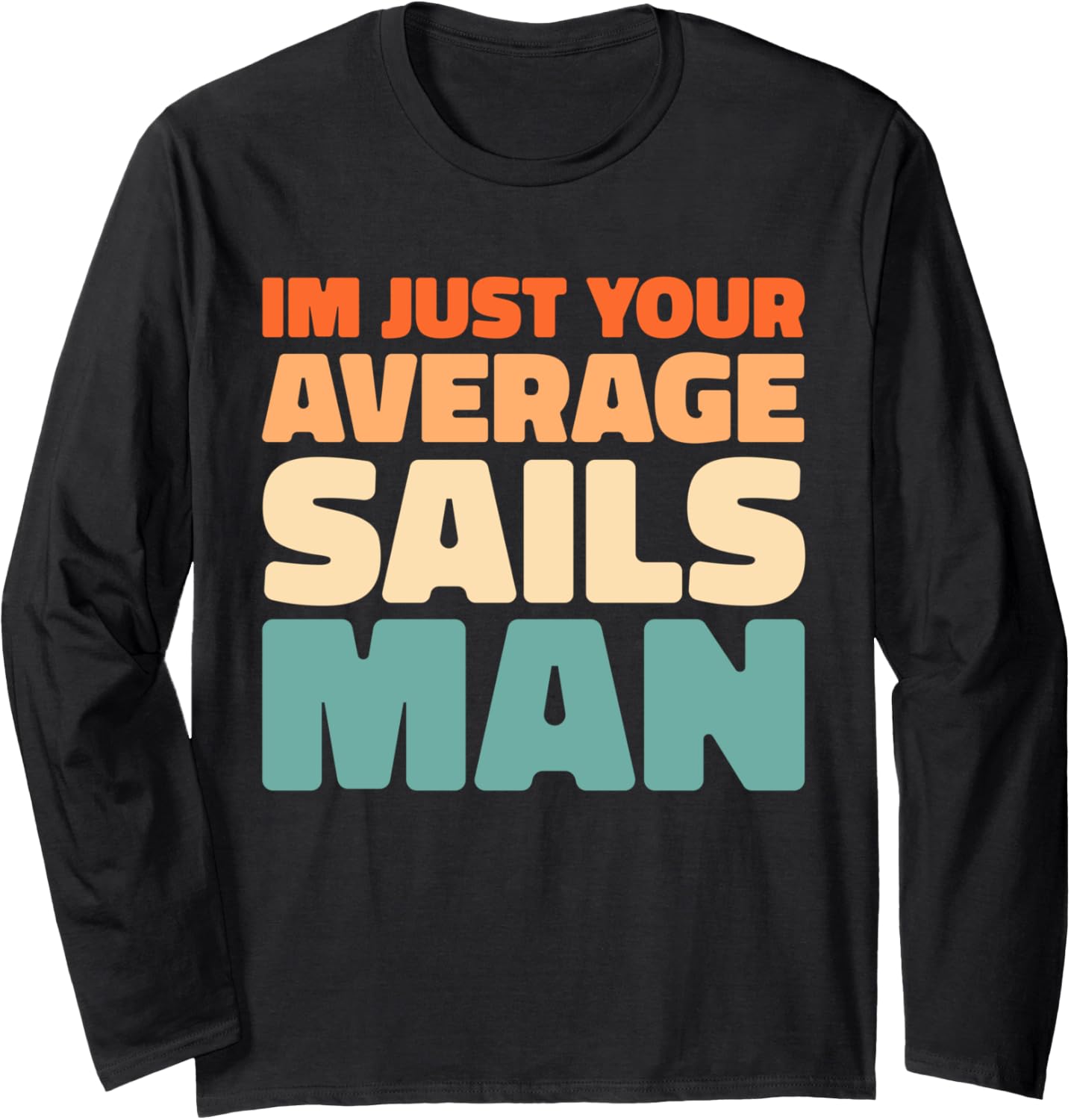 Retro Sailor Sailboat Boat Captain Vintage Sailing Long