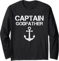 Captain Godfather Pontoon Lake Sailor Fishing Boating Lovers
