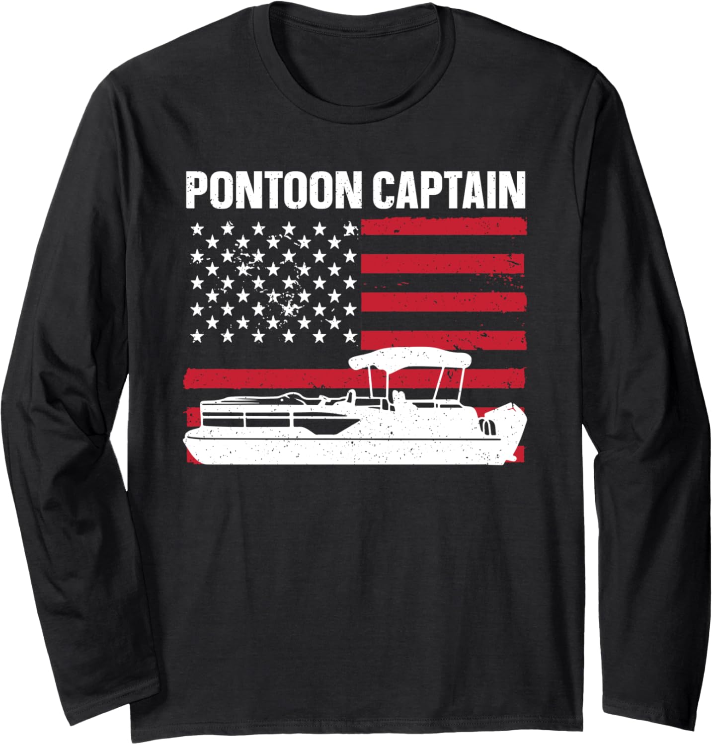 Cool Pontoon Captain Art Men Women Pontoon Boat