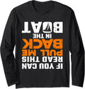 Funny Sailing Boating Quotes Seafarers Captain Long Sleeve