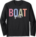 Boat Girl Boating Boat Female Boater Long Sleeve