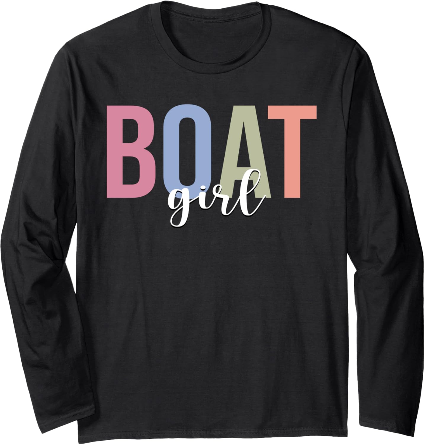 Boat Girl Boating Boat Female Boater Long Sleeve