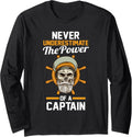 Fishing Boating Boat Sailing Captain Long Sleeve