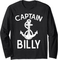 Captain Billy Yacht Boat Anchor Boating Ship Long