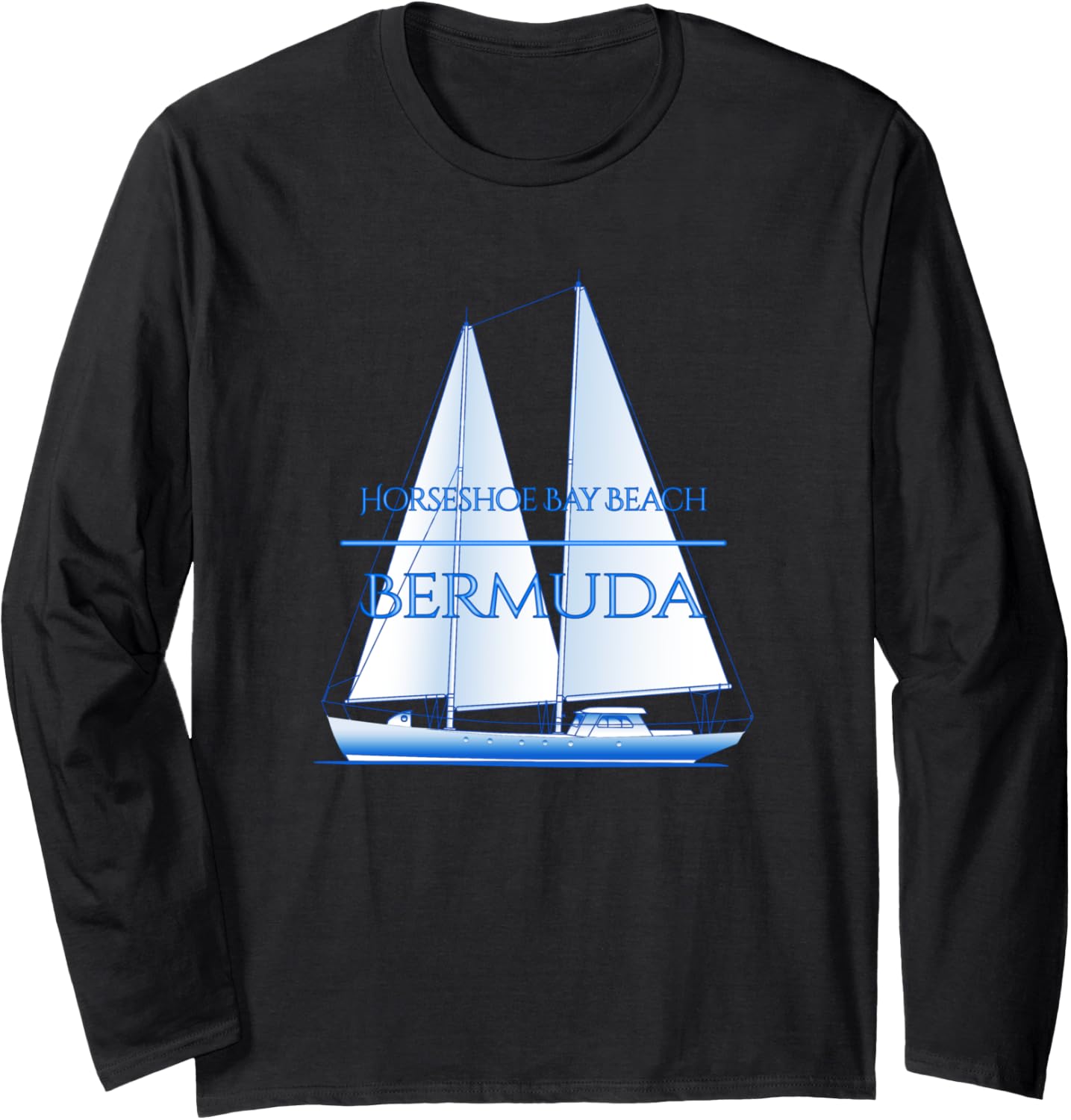 Horseshoe Bay Beach Bermuda Nautical Sailboat Boating Long