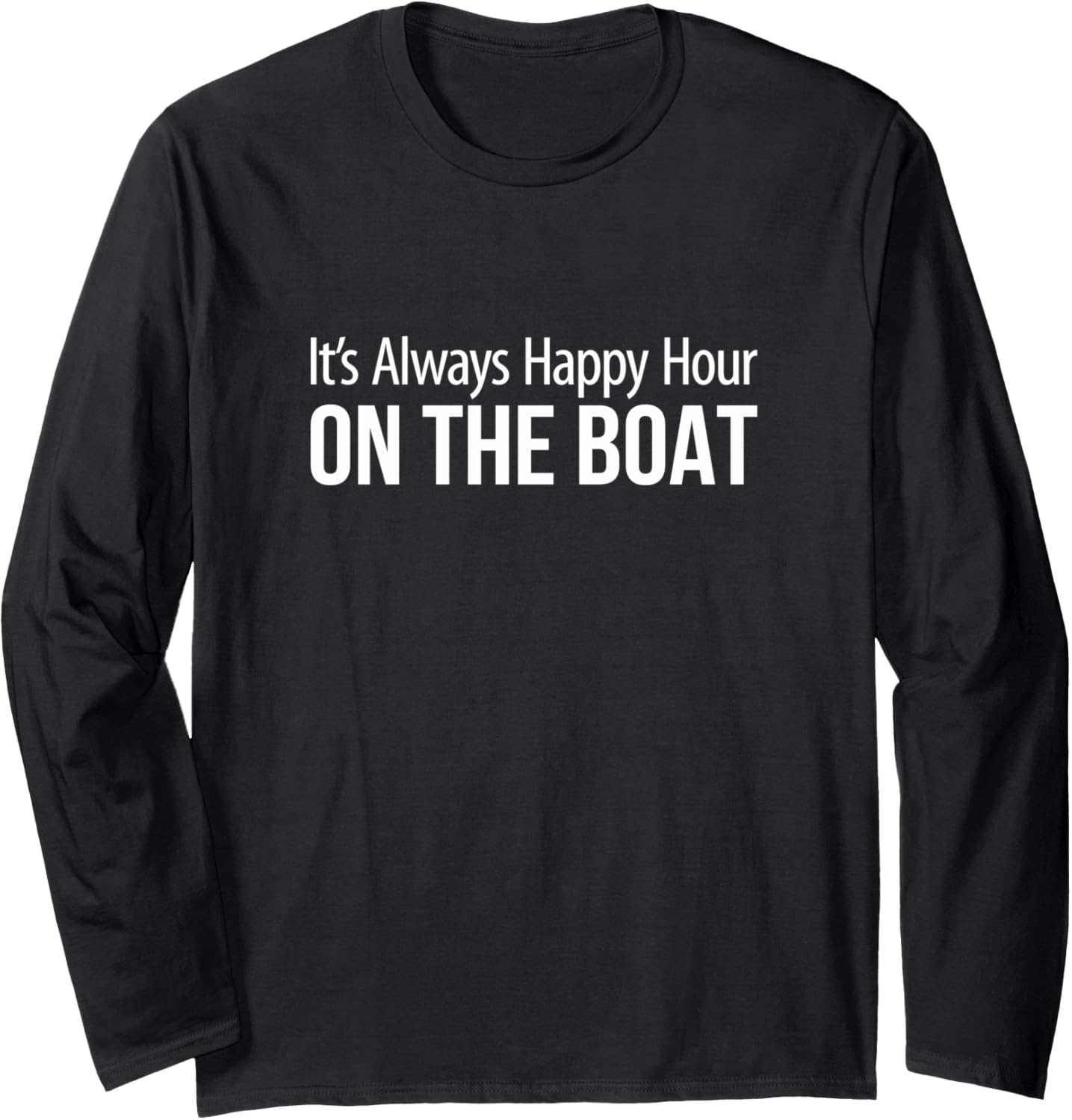 It S Always Happy Hour On Boat Long