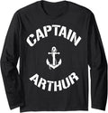 Sailing Boat Captain Arthur Personalized Boating Name Long