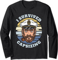Sailing Sailboat Captain Boat Sailor Long Sleeve