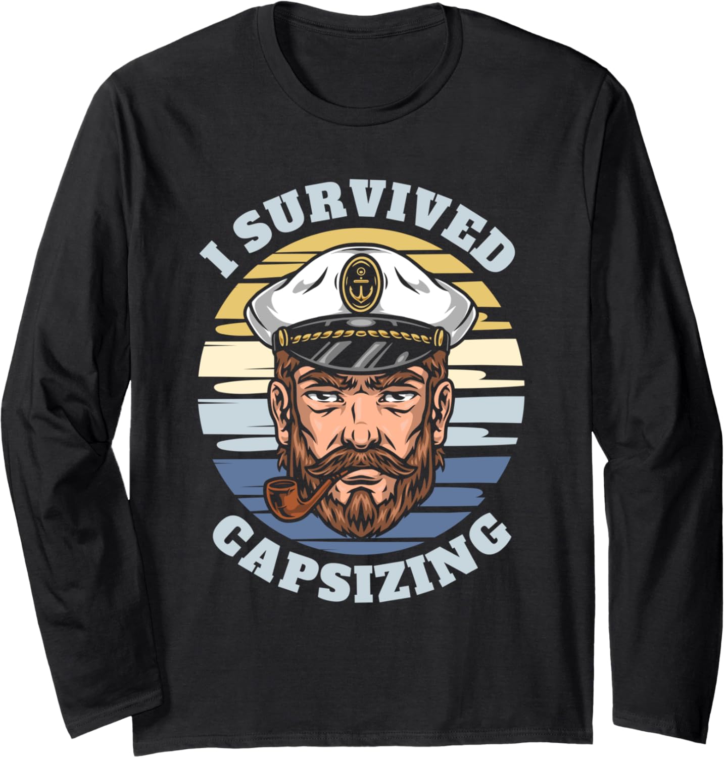 Sailing Sailboat Captain Boat Sailor Long Sleeve