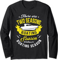 There Are Two Seasons Boating Season Waiting Motorboat
