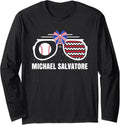 American Glasses Michael Salvatore Prospect Baseball Fan Long Sleeve