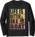 Sailing Captain Boating Life Is Better On A